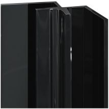 Wholepanel - 5mm Black Wall and Ceiling Panel Internal Corner Trim