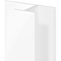 5mm White Wall and Ceiling Panel h Joint Trim - Wholepanel