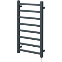 Wholesale Domestic - Blaine Anthracite 800mm x 500mm Straight Electric Heated Towel Rail