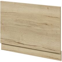 Autumn Oak mdf 750mm End Bath Panel with Plinth - Autumn Oak - Wholesale Domestic