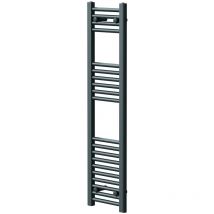 Wholesale Domestic - Pizarro Anthracite 1200mm x 300mm Straight Heated Towel Rail - Anthracite