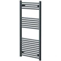 Wholesale Domestic - Pizarro Anthracite 1200mm x 600mm Straight Heated Towel Rail - Anthracite