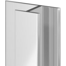 Wholepanel - 5mm Silver Aluminium Wall and Ceiling Panel h Joint Trim