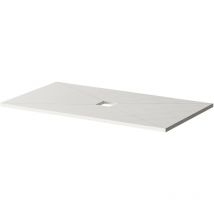 Wholeseal - Wetroom 1600mm x 900mm x 30mm Rectangular Shower Tray Former with Centre Square Waste Outlet
