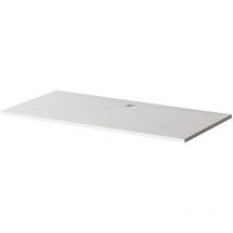 Wholeseal - Wetroom 1800mm x 900mm x 30mm Rectangular Shower Tray Former with Offset Square Waste Outlet