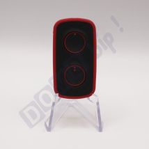 Why Evo Noa Mini – Télécommande À 4 Boutons Rouge Volcan Multi-fréquences Et Universelle Pour Automatismes - 280-868 Mhz - Code Fixe Et Rolling Code -