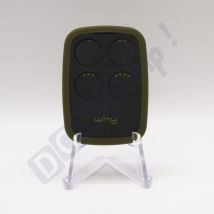 Why Evo Noa – Télécommande À 4 Boutons Vert Profond Multi-fréquences Et Universelle Pour Automatismes - 280-868 Mhz - Code Fixe Et Rolling Code - 