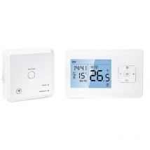 Wi - Fi Smart thermostat avec récepteur rf thermostat Programmable sans fil, application murale, compatible avec Alexa Google assistant, chaudière à