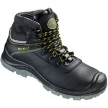 WICA Sicherheitsstiefel RIVELLO Gr. 40 – Schwarz/Gelb – EN ISO 20345 S3 SRC – Atmungsaktiv, Antistatisch, Rutschhemmend