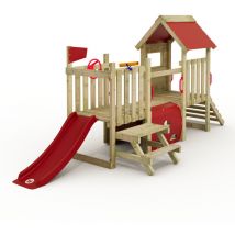 Aire de jeux My First Playground 1 pour jeunes enfants - rouge - Wickey