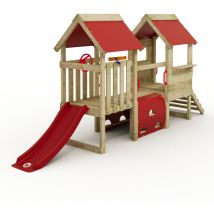 Aire de jeux My First Playground 2 pour jeunes enfants - rouge - Wickey