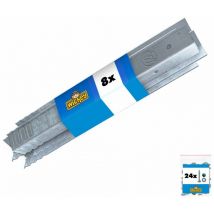 Ancoraggio per parco giochi SolidLock - set di per altalena, ancoraggio profilo angolare per staccionata & pali in legno - 8 pezzo - Wickey