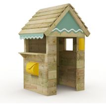 Wickey - Cottage – Cabane enfant en bois - bleu pastell