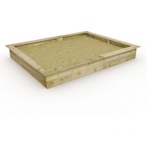 Wooden sandpit King Kong - 195 x 250 cm - Wickey