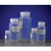 Bottle Round, Pp, Wide Neck 125ML (Pk-10) - Azlon