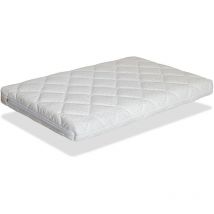 Xaluca - Babymatratze 75x52 caramel Höhe 7 cm - Perforierter Schaumstoffkern. Atmungsaktiv