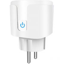Ahlsen Wifi-verbundene Steckdose, 16 A Smart-steckdose, Kompatibel Mit Android Und Ios Alexa (echo Und Echo Dot), Siri, Smartthings, Google Home, 