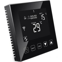 Beijiyi - WiFi-Smart-Thermostat für elektrische Fußbodenheizung mit Alexa Google Assistant-kompatibler Sonde, programmierbarer angeschlossener