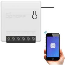 WiFi-Schalter kompatibel mit herkömmlichen Schalter Sonoff Mini R2 10A Weiß