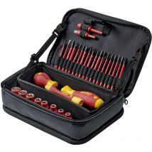 Wiha - Juego de herramientas slimVario electric en surtido de 32 uds. incl. bolsa funcional (43465)