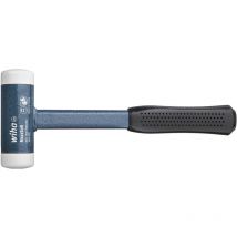 Massette sans rebond avec embouts très durs avec manche en tube d'acier, embout de massette rond 50, 365 mm (39021) - Wiha
