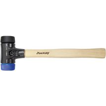 Wiha Massette Safety avec embouts ronds souples et mi-souples avec manche en hickory, embout de massette rond 50, 360 mm (26651)