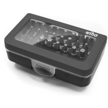 Wiha Bit Set Standard 25 mm gemischt 31-tlg. 1/4' C6,3 in Box mit Gürtelclip (41130)