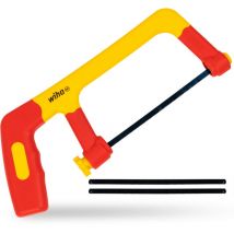 Toolland - Wiha Bügelsäge electric isoliert i mit drei austauschbaren Sägeblättern 150 mm i sauberer Schnitt bei Kunststoff und/oder Metall i vde