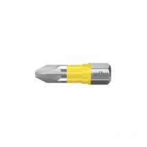 Wiha - Set di inserti y 25 mm Pozidriv (PZ1), 5 pz., 1/4' C6,3 in custodia (41588)