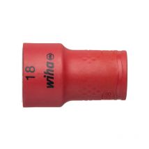 Inserto per chiave a tubo, isolato Esagono esterno 3/8' 18.0 mm (43073) - Wiha
