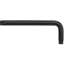 Stiftschlüssel Torx Tamper Resistant (mit Bohrung) Kurz, Schwarzoxidiert T25h (24117) - Wiha