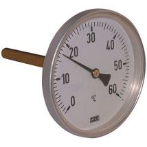 Wika 0-120 Degree Bi-metallic Thermometer - WTG100-120