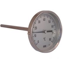 Wika 0-120 Degree Bi-metallic Thermometer - WTG160-120