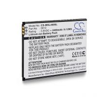 Batterie téléphone, smartphone, gsm pour 3.8V 2400mAh - 2610S104-T19000-021 - Wiko