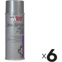 Zink-Spray hell, 6 Stück - Wiko