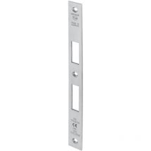 Schließblech P662, flach/eckig 270 x 24 x 3 mm, Edelstahl - Wilka