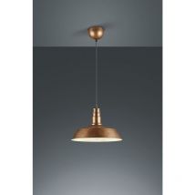 Italia sospensione will da interno ip20 attacco e27 60w in metallo colore rame antico r30421062 - Trio Lighting