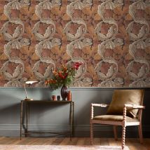 William Morris at Home Acanthus Burnt Orange Vliestapete 10mx52cm