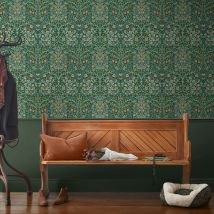 William Morris At Home - Blackthorn Deep Green Vliestapete 10mx52cm