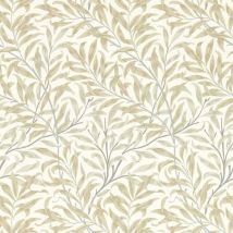 Clarke And Clarke - William Morris Design Willow Boughs Linen Wallpaper Paste The Wall Non-woven