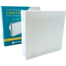 Neoventil - willow th - V1 - Extracteur d'air pour Salle de Bain/WC - Détection d'Humidité avec Minuterie Intégrée - Faible consommation - Silencieux