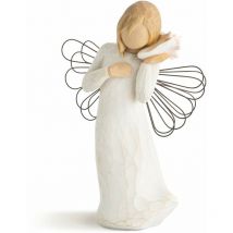 Enesco - Willow Tree 26131 Figurina Pensando a Te, Resina, Design di Susan Lordi, 13.5 cm