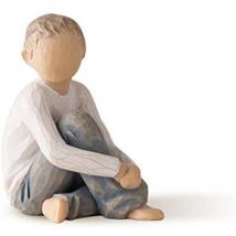 Enesco - Willow Tree 26228 Bambino Curato Resina, Design di Susan Lordi, 7.5 cm