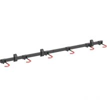 Wiltec - Fahrrad Wandhalterung für 6 Fahrräder 160,4 x 18 x 10,5 cm bis 150 kg, Universal Fahrradhalterung leichte Installation, Fahrradaufhängung