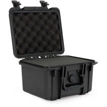 Wiltec - Mallette de transport universelle robuste – 27 x 23,1 x 18 cm – en pp et Fibre de verre – avec Mousse cube personnalisable – Valise de