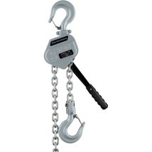 Wiltec Palan à chaîne manuel à levier VM3 – 3 t x 1,5 m – en Aluminium – Hauteur de levage standard 1,5 m – Palan mécanique de levage