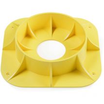 Wiltec - Soporte de rueda jockey 236 mm para hasta 900 kg calzo para remolques, caravanas, autocaravanas, campers, máx. diámetro de rueda 160 mm,