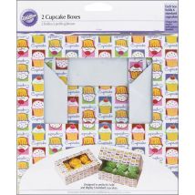 CONF.2 scatole Porta Cupcake 6 cavita' - Wilton