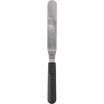 Spatola angolare manico nero 33 cm spatola angolare manico nero 33 cm, Acciaio, Nero e Argento, - Wilton