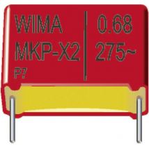 Mkp 4 10uF 5% 400V RM37,5 1 pz. Condensatore mkp radiale 10 μF 400 v/dc 5 % 37.5 mm (l x l x a) 41.5 x 24 x 45.5 m - Wima
